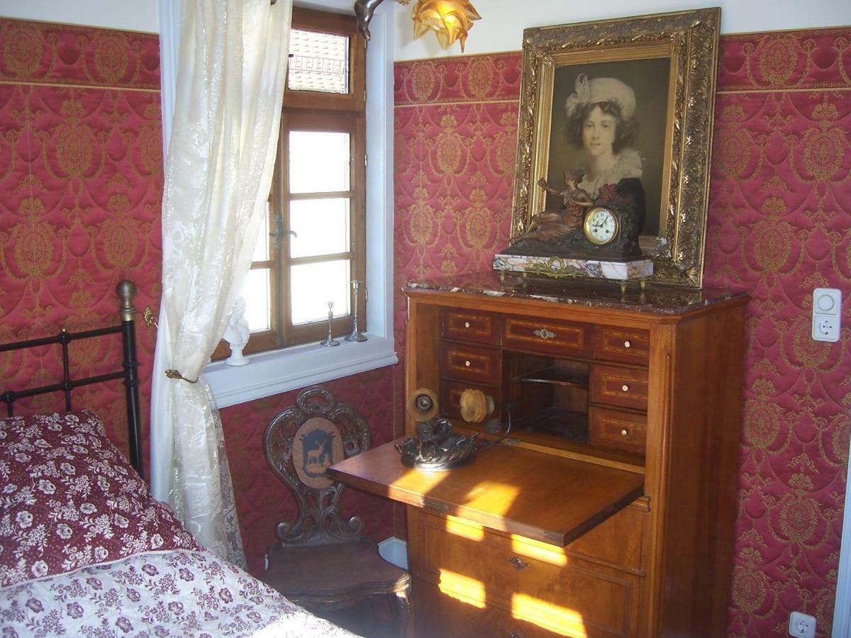 Roter Loewe Bed & Breakfast Heiligkreuzsteinach Bagian luar foto