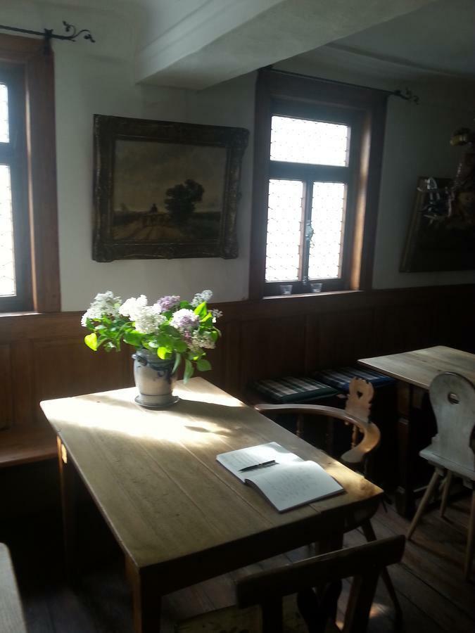 Roter Loewe Bed & Breakfast Heiligkreuzsteinach Bagian luar foto